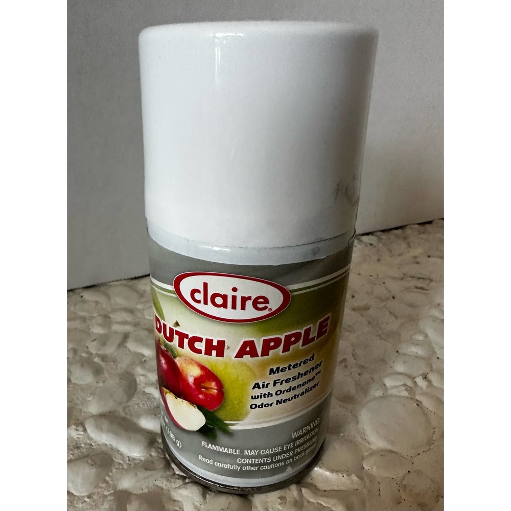 Claire C-104 7 Oz. Dutch Apple Metered Air Freshener Aerosol Refill Can